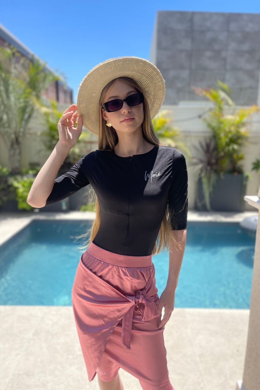SET- BLACK PEARL - סט בגד ים צנוע